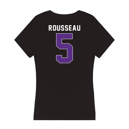 Northwestern - NCAA Women's Volleyball : Alexa Rousseau - Women's V-Neck T-Shirt-1