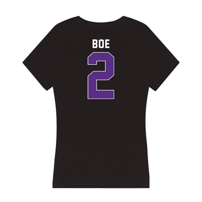 Northwestern - NCAA Football : Ryan Boe - Women's V-Neck T-Shirt-1