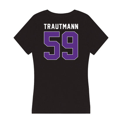 Northwestern - NCAA Football : Jack Trautmann - Women's V-Neck T-Shirt-1