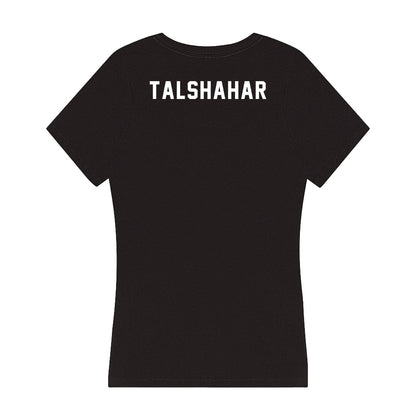 Northwestern - NCAA Wrestling : Frankie Talshahar - Women's V-Neck T-Shirt-1