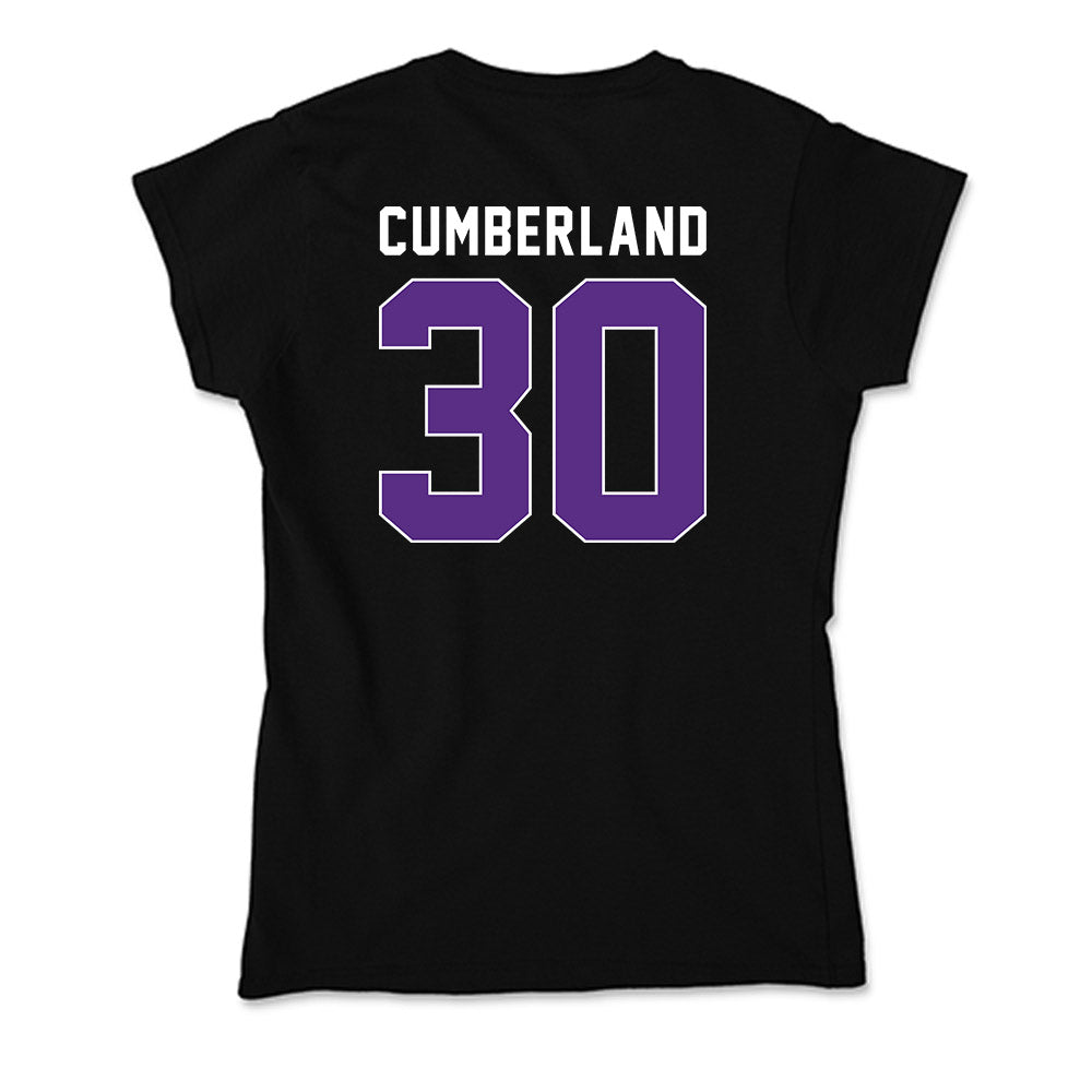 Northwestern - NCAA Women's Lacrosse : Noel Cumberland - Soft Style Women’s T-Shirt-1
