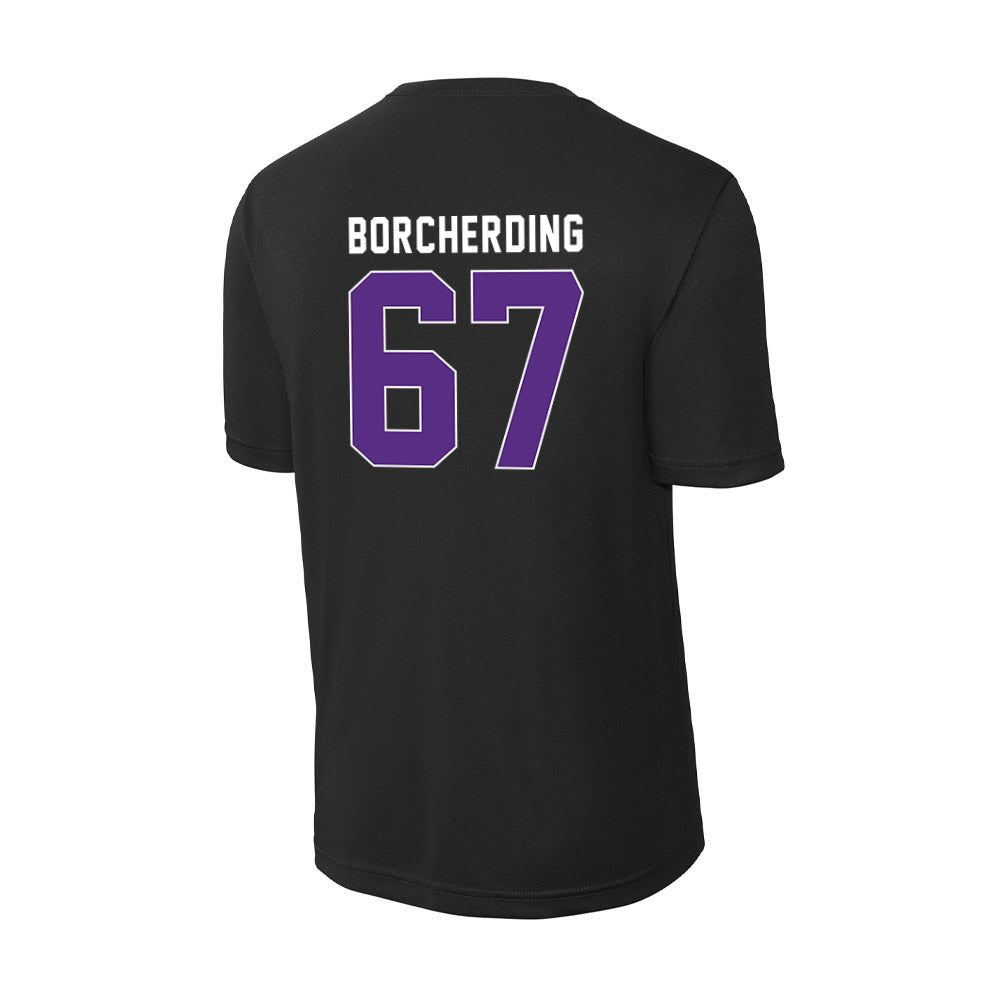 Northwestern - NCAA Football : Jace Borcherding - Activewear T-Shirt-1