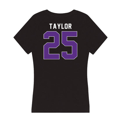 Northwestern - NCAA Women's Lacrosse : Madison Taylor - Women's V-Neck T-Shirt-1