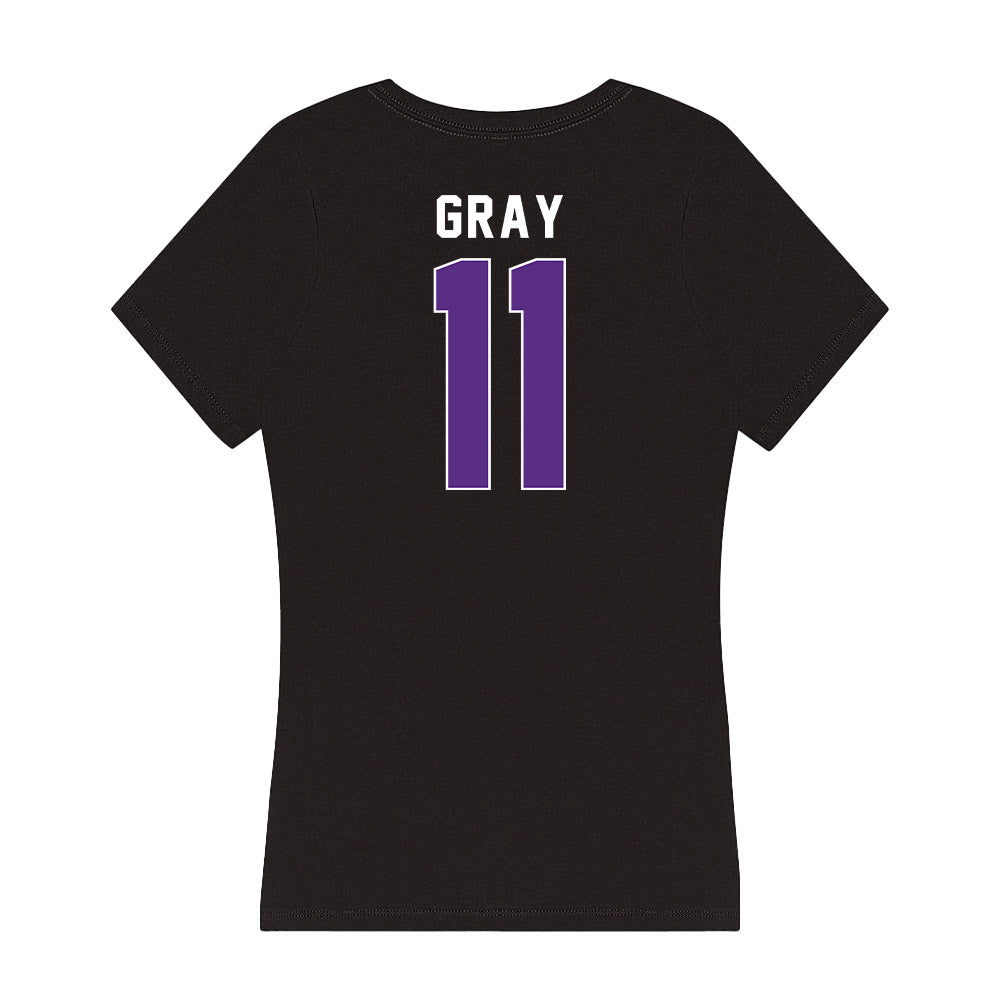 Northwestern - NCAA Football : Donnie Gray - Women's V-Neck T-Shirt-1