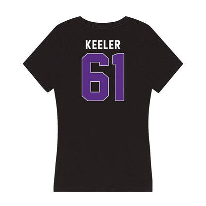 Northwestern - NCAA Football : Matt Keeler - Women's V-Neck T-Shirt-1