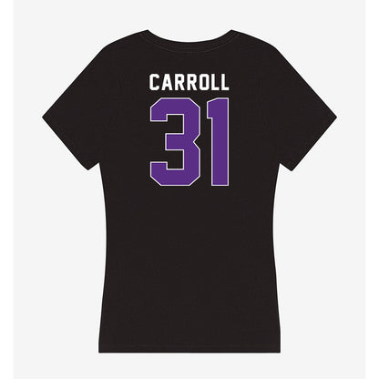 Northwestern - NCAA Women's Lacrosse : Mary Carroll - Women's V-Neck T-Shirt-1