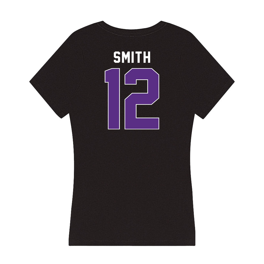 Northwestern - NCAA Football : Evan Smith - Women's V-Neck T-Shirt-1