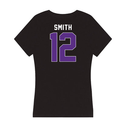 Northwestern - NCAA Football : Evan Smith - Women's V-Neck T-Shirt-1