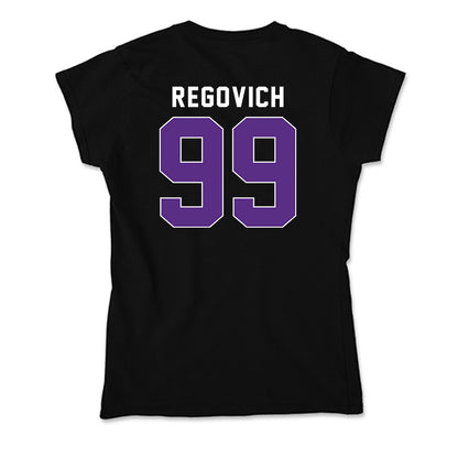 Northwestern - NCAA Football : Troy Regovich - Soft Style Women’s T-Shirt-1