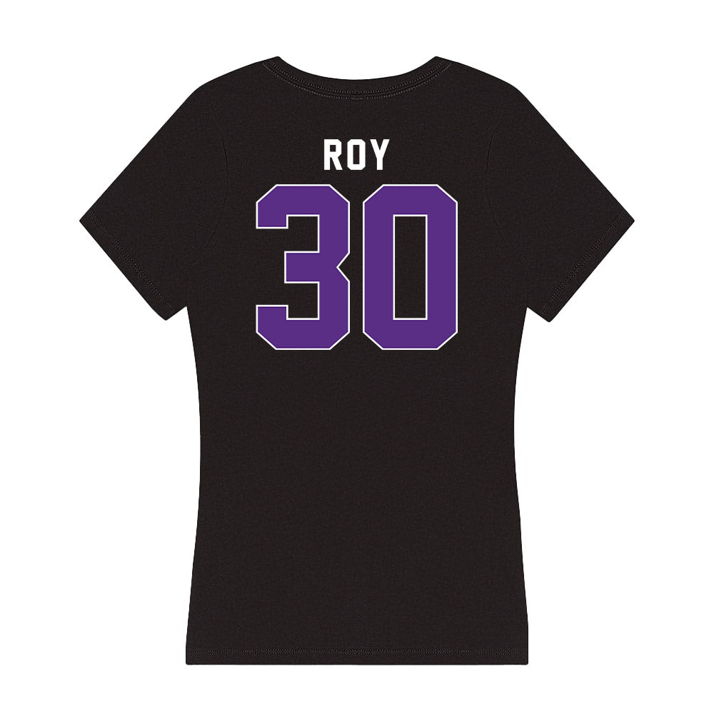 Northwestern - NCAA Women's Soccer : Caroline Roy - Women's V-Neck T-Shirt-1