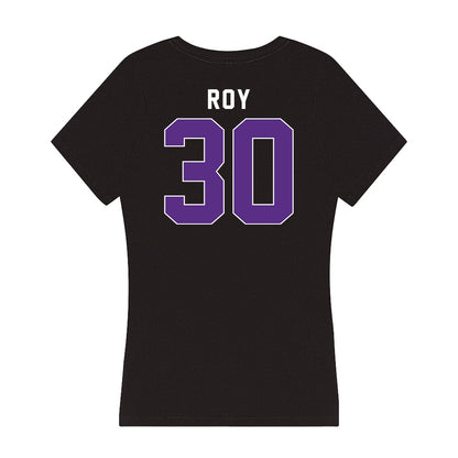 Northwestern - NCAA Women's Soccer : Caroline Roy - Women's V-Neck T-Shirt-1