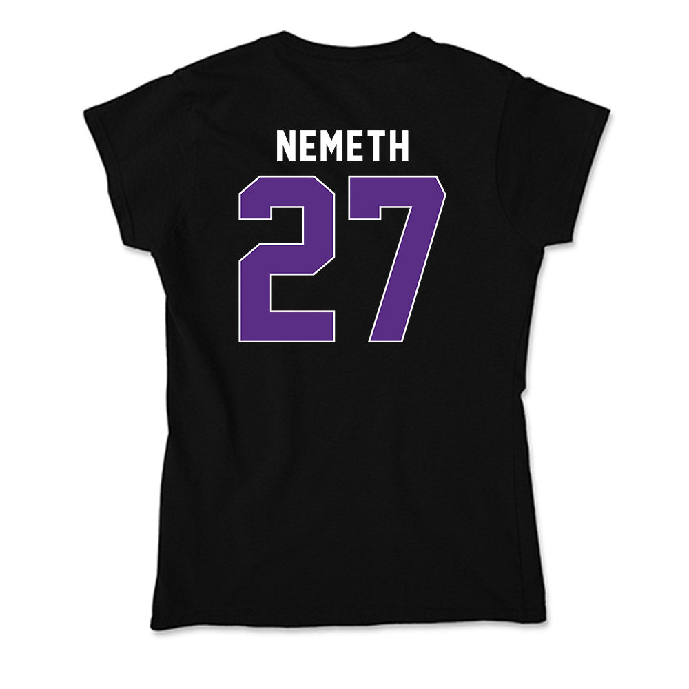 Northwestern - NCAA Women's Field Hockey : Nadia Nemeth - Soft Style Women’s T-Shirt-1