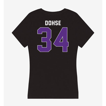 Northwestern - NCAA Softball : Signe Dohse - Women's V-Neck T-Shirt-1