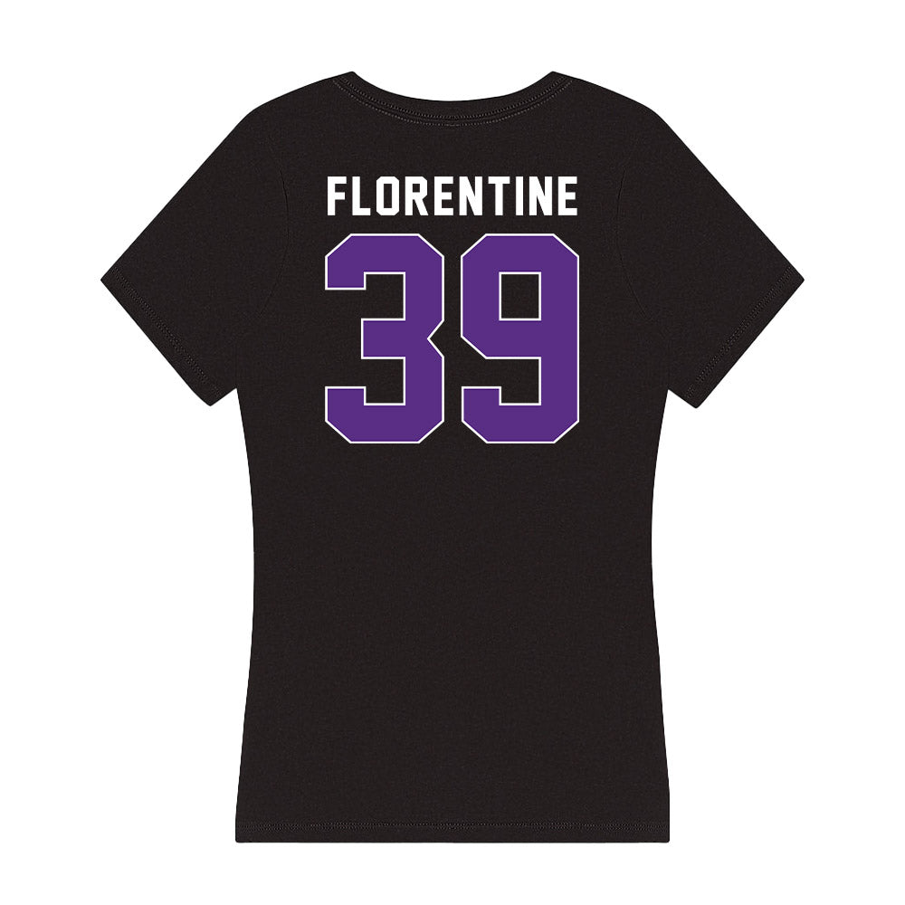 Northwestern - NCAA Football : Jack Florentine - Women's V-Neck T-Shirt-1