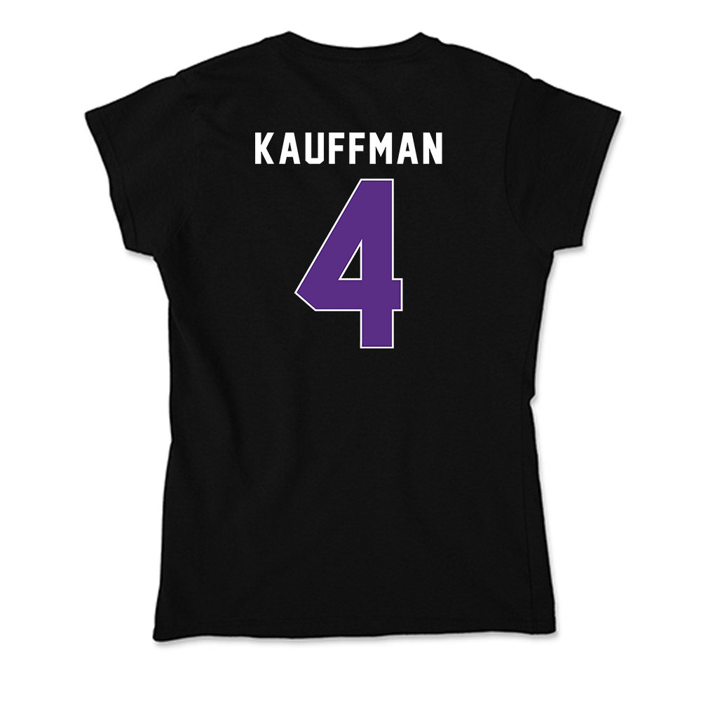 Northwestern - NCAA Women's Volleyball : Kayla Kauffman - Soft Style Women’s T-Shirt-1