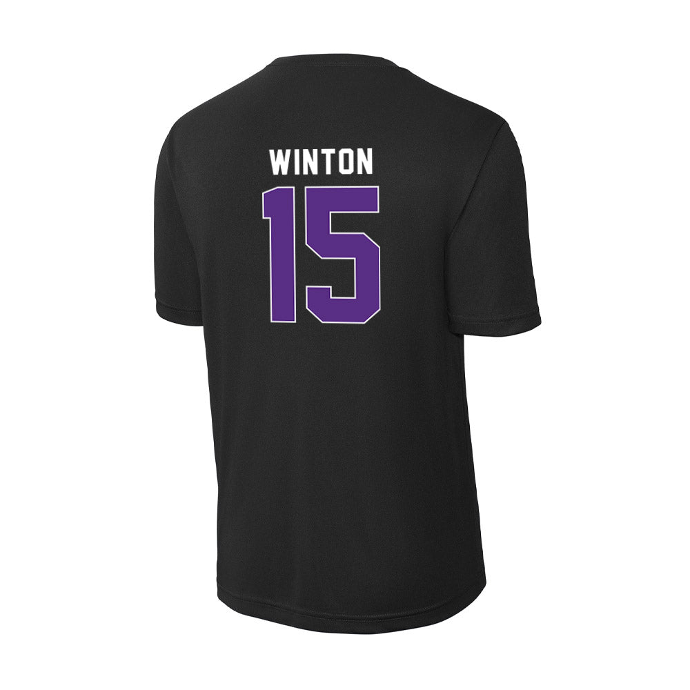 Northwestern - NCAA Football : Sean Winton - Performance T-Shirt-1