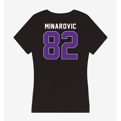 Northwestern - NCAA Softball : Grace Minarovic - Women's V-Neck T-Shirt-1