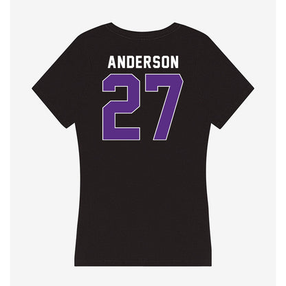 Northwestern - NCAA Football : Daniel Anderson - Women's V-Neck T-Shirt-1