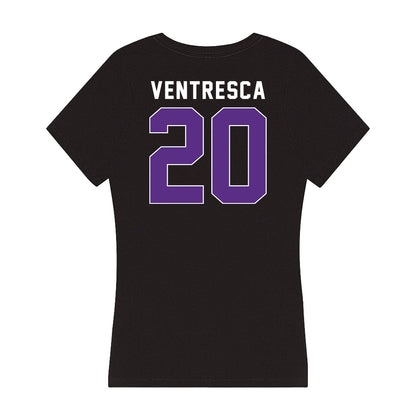 Northwestern - NCAA Women's Lacrosse : Alexis Ventresca - Women's V-Neck T-Shirt-1