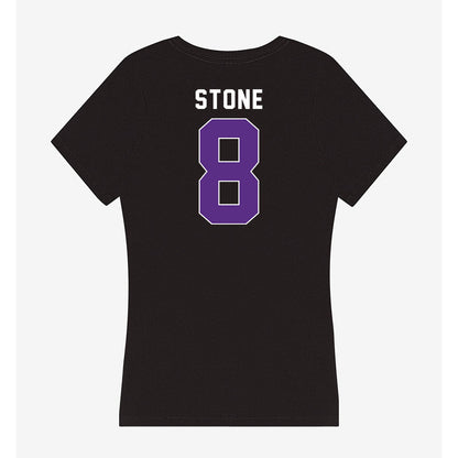 Northwestern - NCAA Football : Preston Stone - Women's V-Neck T-Shirt-1