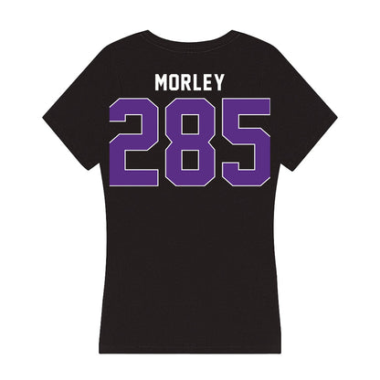 Northwestern - NCAA Wrestling : Dirk Morley - Women's V-Neck T-Shirt-1