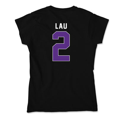 Northwestern - NCAA Women's Basketball : Caroline Lau - Soft Style Women’s T-Shirt-1