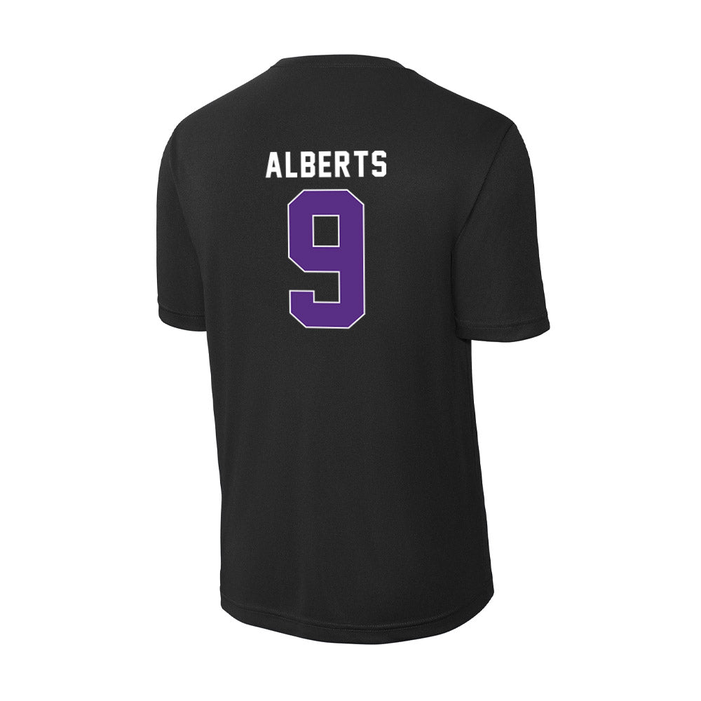 Northwestern - NCAA Women's Soccer : Audrey Alberts - Activewear T-Shirt-1