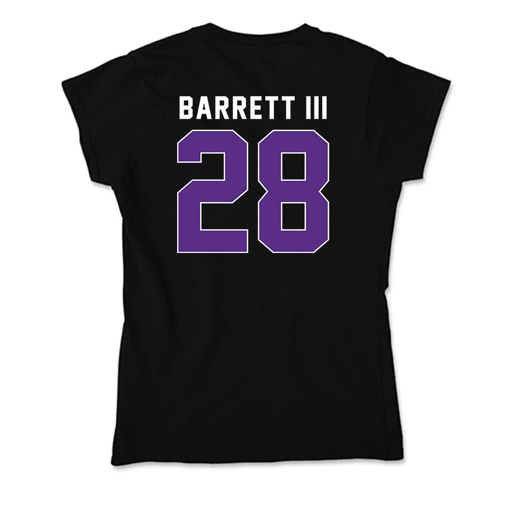 Northwestern - NCAA Men's Soccer : Tre Barrett III - Soft Style Women’s T-Shirt-1