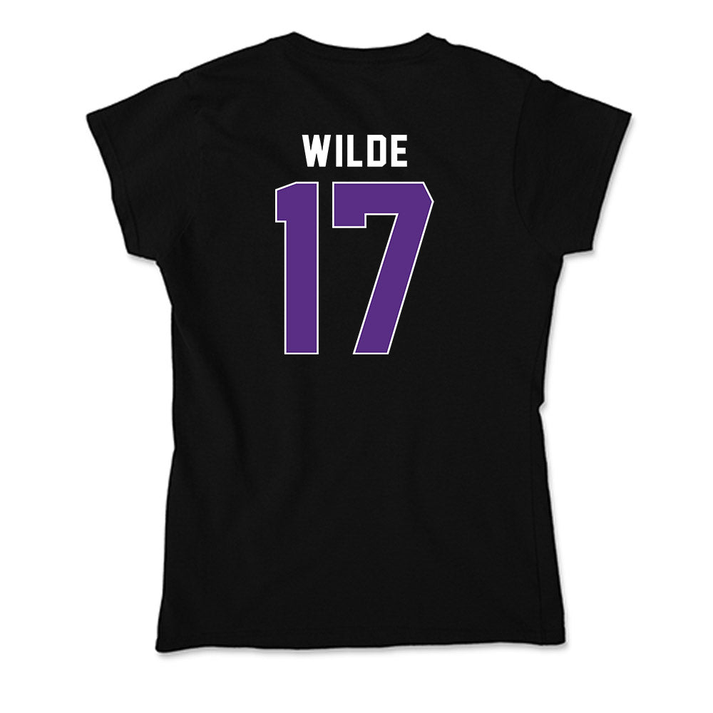 Northwestern - NCAA Football : Griffin Wilde - Soft Style Women’s T-Shirt-1