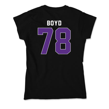 Northwestern - NCAA Football : Trey Boyd - Soft Style Women’s T-Shirt-1
