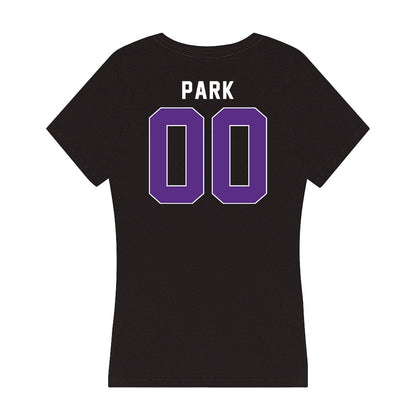 Northwestern - NCAA Women's Fencing : Rowan Park - Women's V-Neck T-Shirt-1