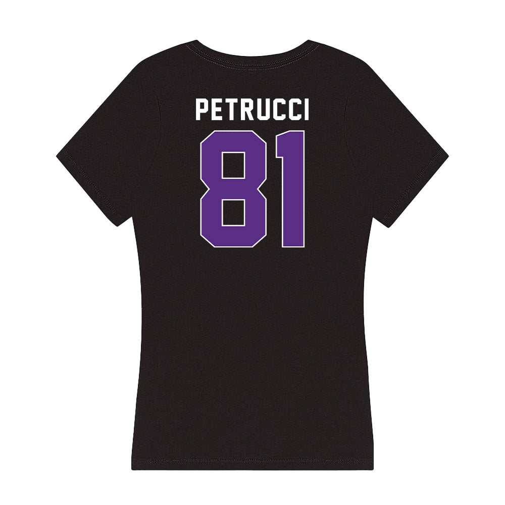 Northwestern - NCAA Football : Christopher Petrucci - Women's V-Neck T-Shirt-1