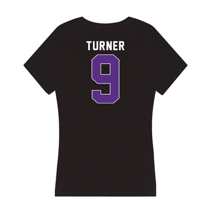 Northwestern - NCAA Football : Braden Turner - Women's V-Neck T-Shirt-1
