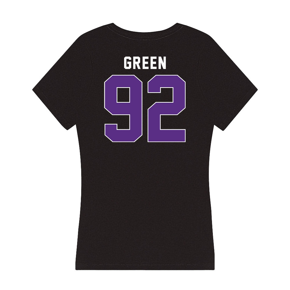 Northwestern - NCAA Football : Mason Green - Women's V-Neck T-Shirt-1