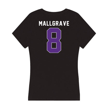Northwestern - NCAA Women's Lacrosse : Megan Mallgrave - Women's V-Neck T-Shirt-1