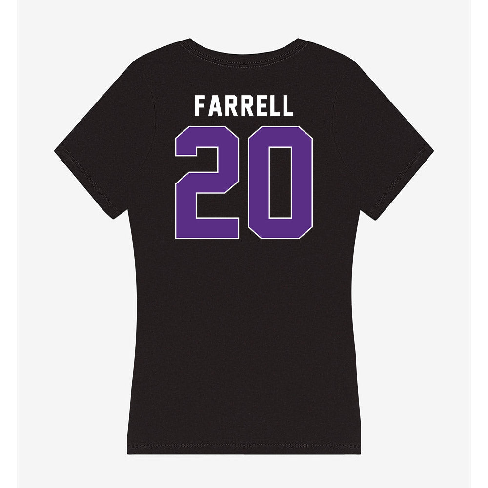 Northwestern - NCAA Football : Chase Farrell - Women's V-Neck T-Shirt-1
