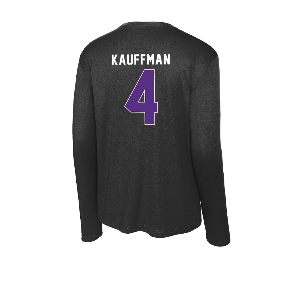 Northwestern - NCAA Women's Volleyball : Kayla Kauffman - Activewear Long Sleeve T-Shirt-1