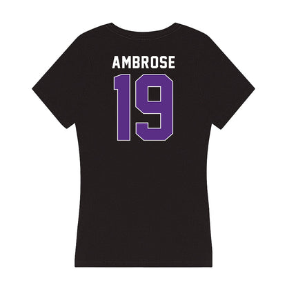 Northwestern - NCAA Women's Soccer : Ramira Ambrose - Women's V-Neck T-Shirt-1