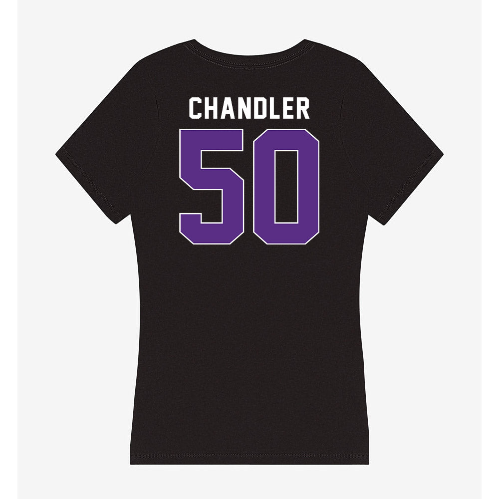 Northwestern - NCAA Football : Talan Chandler - Women's V-Neck T-Shirt-1