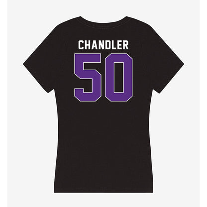 Northwestern - NCAA Football : Talan Chandler - Women's V-Neck T-Shirt-1