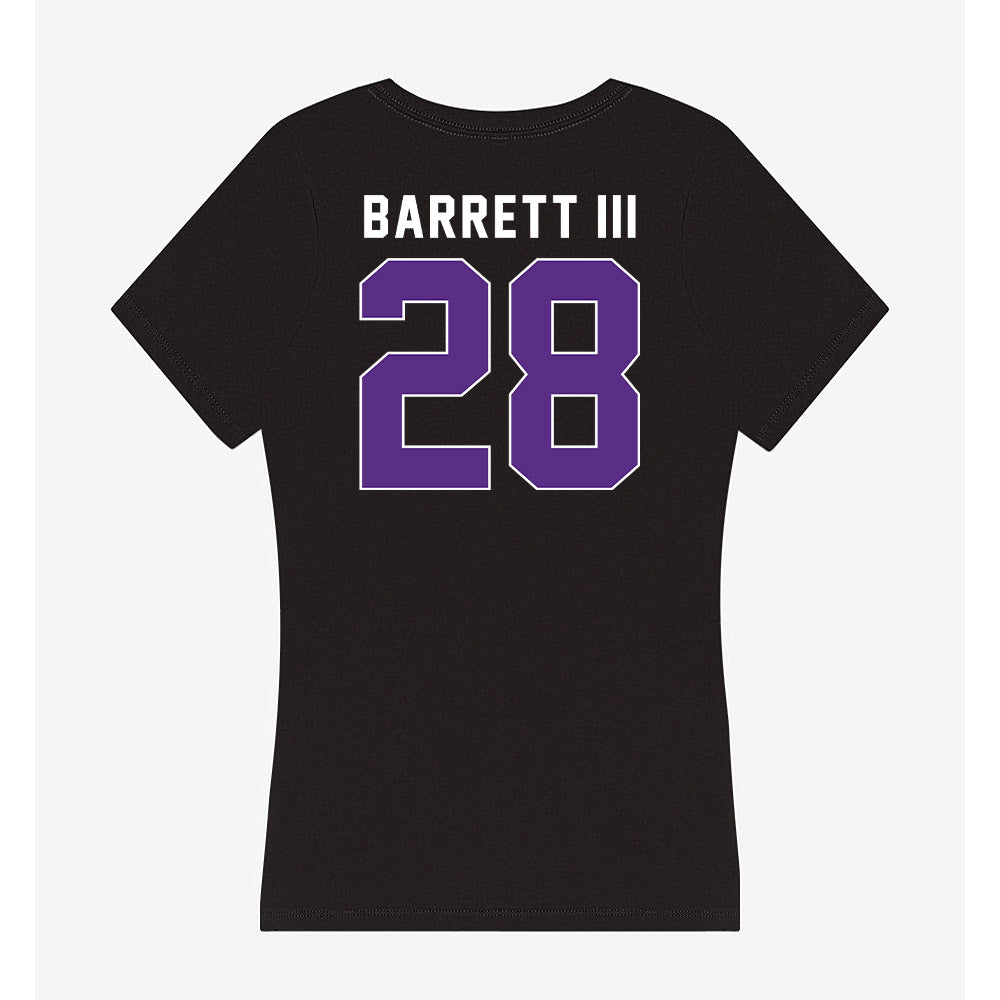 Northwestern - NCAA Men's Soccer : Tre Barrett III - Women's V-Neck T-Shirt-1