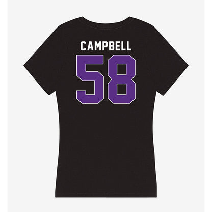 Northwestern - NCAA Football : Nathaniel Campbell - Women's V-Neck T-Shirt-1