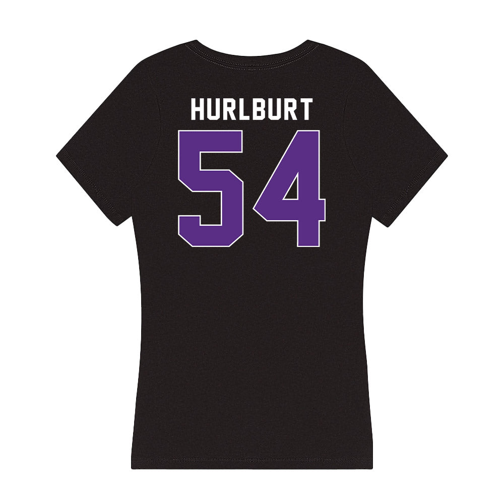 Northwestern - NCAA Men's Basketball : Gustave Hurlburt - Women's V-Neck T-Shirt-1
