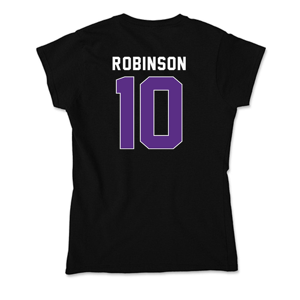 Northwestern - NCAA Softball : Kansas Robinson - Soft Style Women’s T-Shirt-1