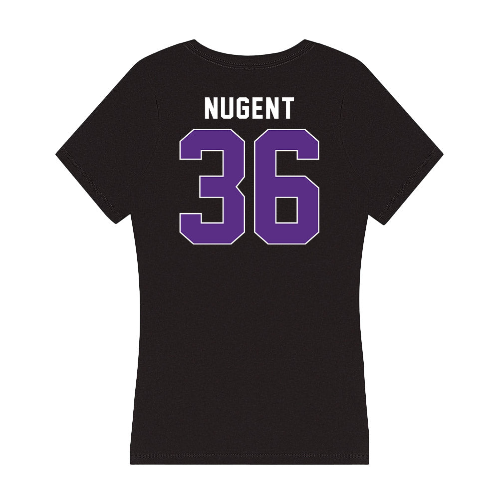 Northwestern - NCAA Women's Lacrosse : Cara Nugent - Women's V-Neck T-Shirt-1