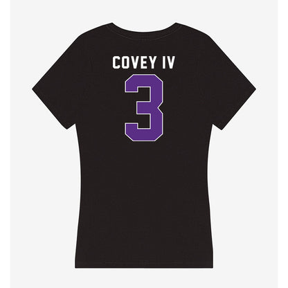 Northwestern - NCAA Football : Frank Covey IV - Women's V-Neck T-Shirt-1