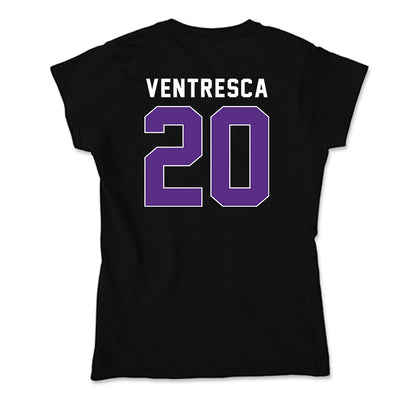 Northwestern - NCAA Women's Lacrosse : Alexis Ventresca - Soft Style Women’s T-Shirt-1