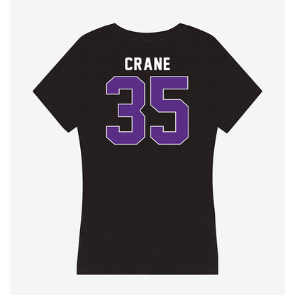 Northwestern - NCAA Football : Tate Crane - Women's V-Neck T-Shirt-1