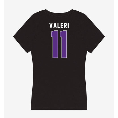 Northwestern - NCAA Football : Seth Valeri - Women's V-Neck T-Shirt-1