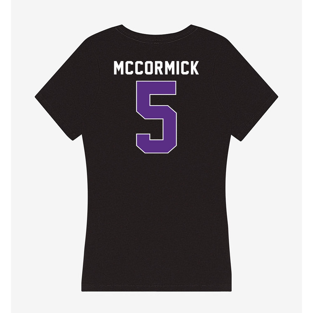 Northwestern - NCAA Women's Field Hockey : Kerry McCormick - Women's V-Neck T-Shirt-1
